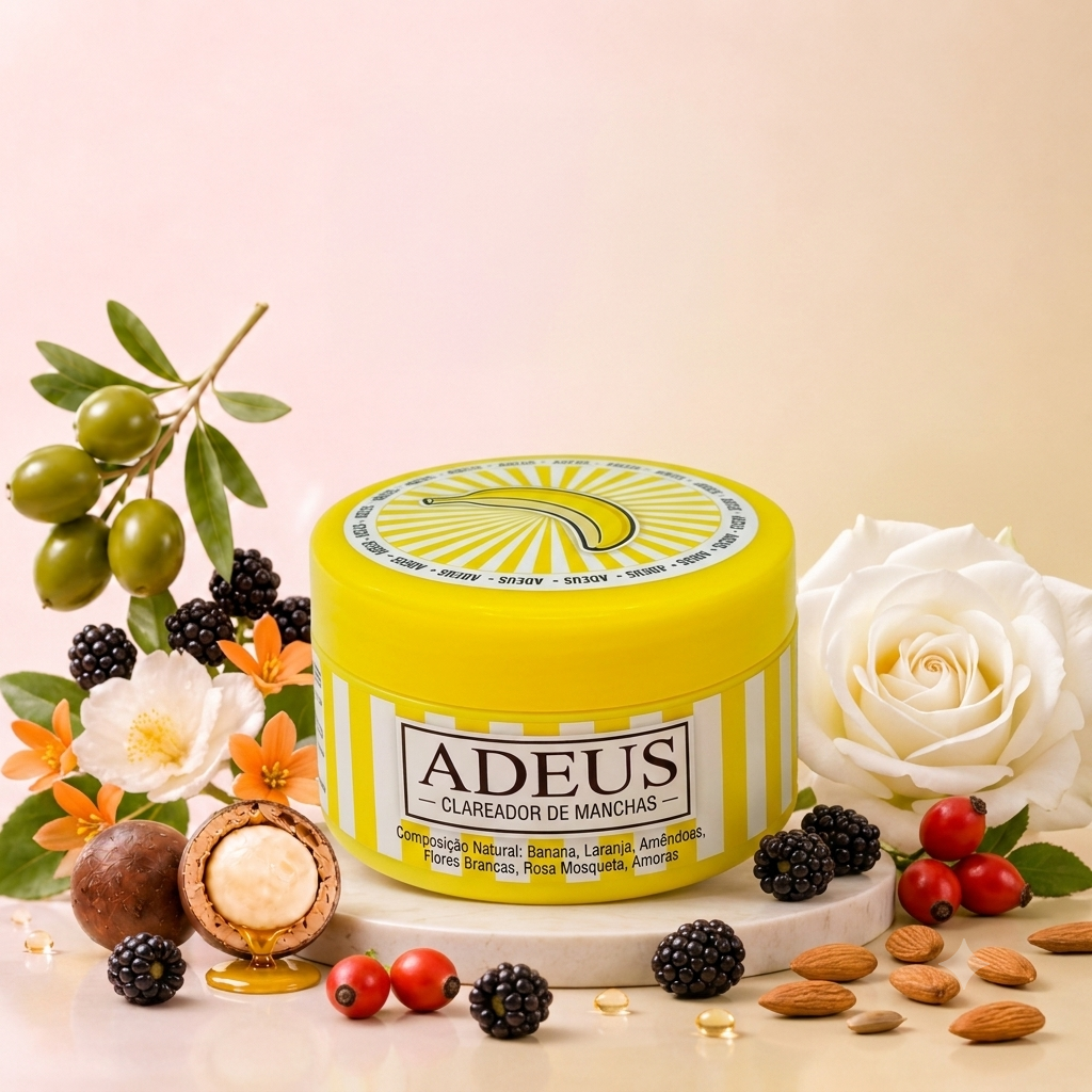ADEUS ORIGINAL - Crema Aclaradora Natural para Rostro y Cuerpo