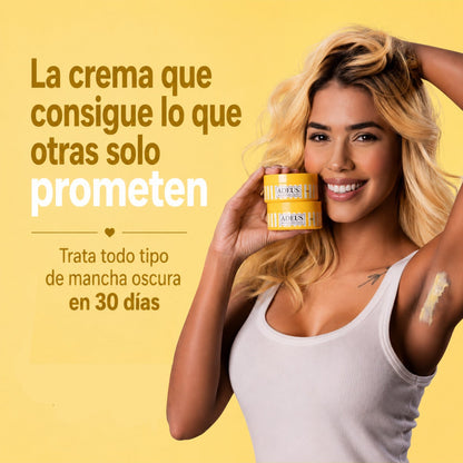 ADEUS ORIGINAL - Crema Aclaradora Natural para Rostro y Cuerpo